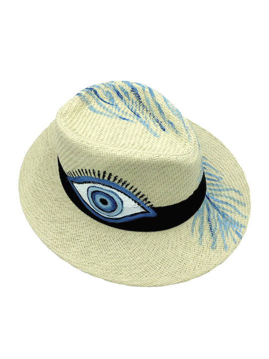 LiebeQueen Wicker Women's Hat Beige