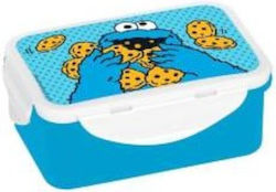 Cerda Sesame Cookie Monster Plastic Kids Food Container 0.65 L