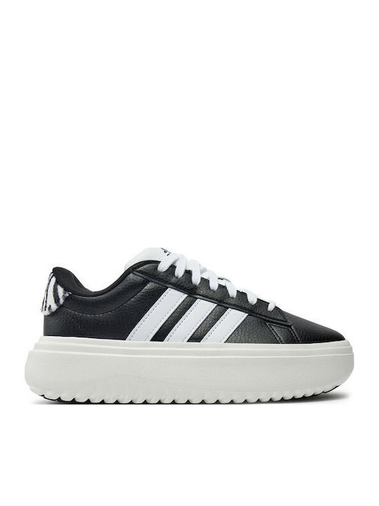 adidas Grand Court Platform Sneakers Black
