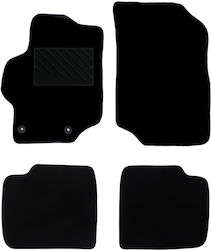 Autopataki Set Front and Back 4pcs for Citroen C-Elysee Black