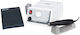 Marathon Eco 450 Τροχός Νυχιών Ρεύματος 60W Κόκκινος 40000 Στροφών με Πεντάλ