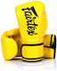 Fairtex Boxhandschuhe aus Synthetikleder für Kampf Gelb