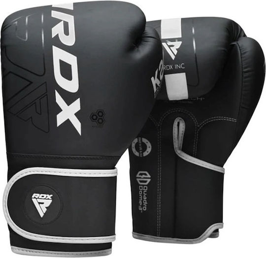 RDX Boxing Gloves made of Synthetic Leather for Match White
