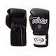 Fairtex Boxhandschuhe Leder für Kampf Schwarz