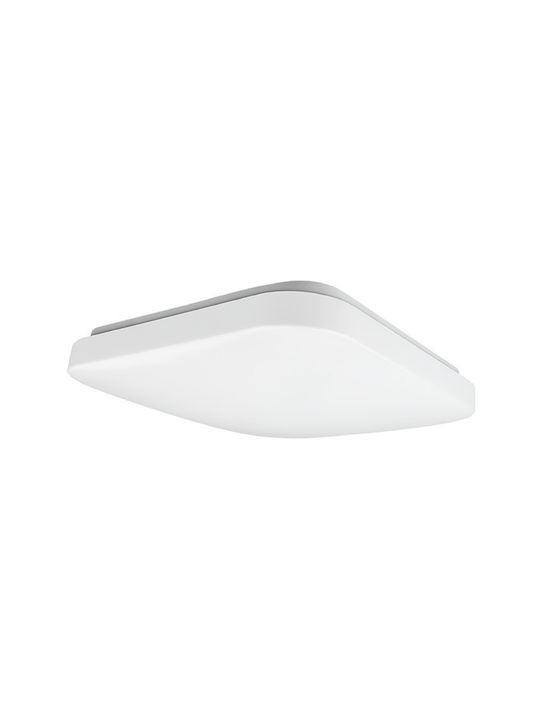 Led7 Metalică Plafonieră de tavan cu LED Integrat Alb