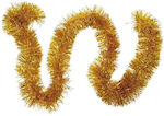 Weihnachtliche Girlande Plastik Gold 200x11cm 1...