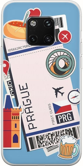Ticket nach Prag Huawei Mate 20 Pro Flexible TPU Transparentes Silikon