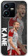 Fotbal Stars Harry Kane Vivo Y22s Husă Flexibilă din TPU Transparent Silicone