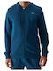 Sweatshirt Petrol Blau