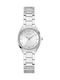 Guess Women's Watch 30mm Chronograph Battery with Silver Stainless Steel Bracelet