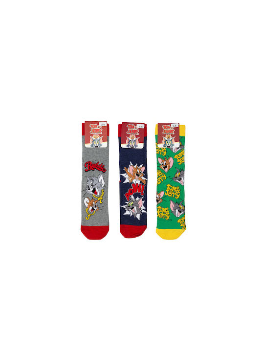 Warner Bros Tom & Jerry Women's Socks Multicolour 3Pack