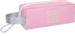 Kstationery Pencil Case with 1 Compartment Pink