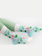 Livoni Flamingo Damen Socken Hellblau 1Pack