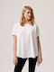 Diverse System Koronia Femeie Tricou White DV-KORONIA-III