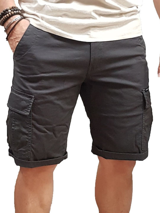 Rebase Men's Cargo Shorts Charcoal