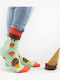 Livoni Ice Cream Socken Grün 1Pack