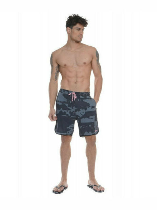 Body Action Herren Badebekleidung Shorts Gray