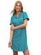 Vamp Summer Women's Nightdress Petrol Blue