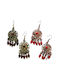 Earrings Pendants Red