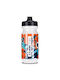 CUBE Παγούρι Πλαστικό 500ml Μπλε