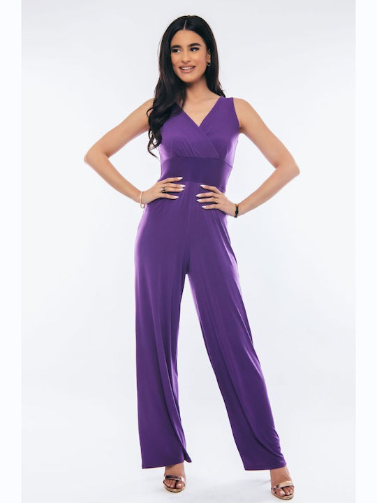 BelleFille Women's One-piece Suit Purple