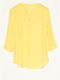 Cuca Women's Short Sleeve Shirt Yellow