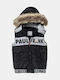 Kids' Casual Jacket Sleeveless with Hood Black