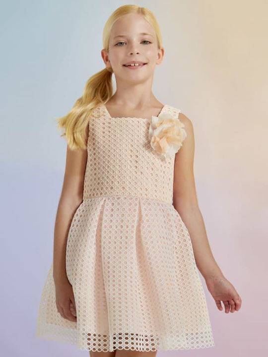 Abel & Lula Abel Kids Dress Peaches