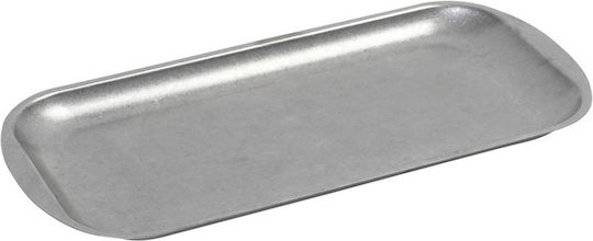 Espiel Snow Servierplatte Rechteckig Rostfreier Stahl Silber 37x20cm 1Stück Espiel Snow Servierplatte Rechteckig Rostfreier Stahl Silber 37x20cm 1Stück
