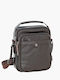 Leather Men's Bag Messenger Brown