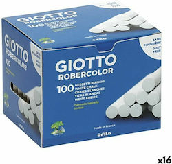 Giotto Chalk 16pcs White