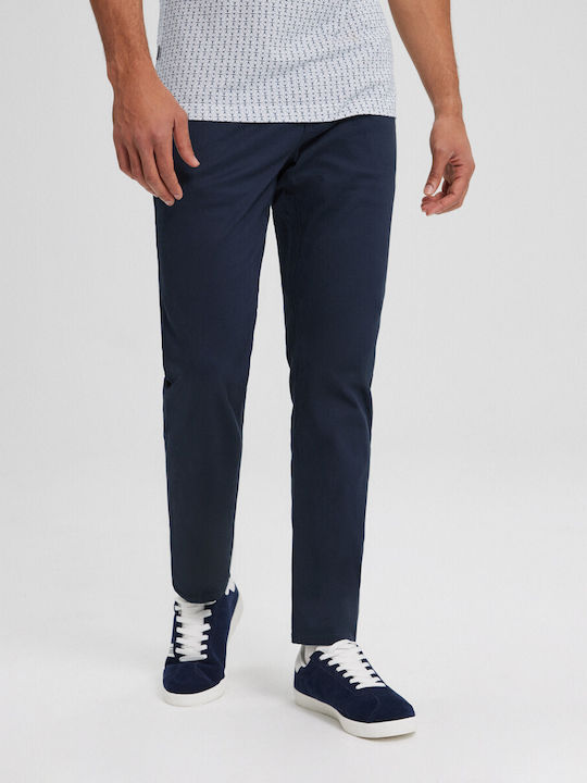 Diverse System Men's Trousers in Slim Fit Navy