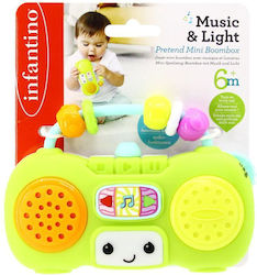 Infantino Interactive Toy Mini Boombox