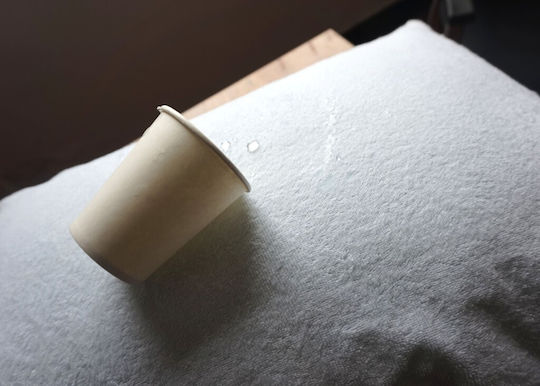 Blanc de Blanc Επίστρωμα Ξενοδοχείου Αδιάβροχο 100x200εκ.