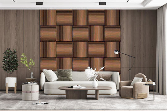 Panouri Decorative 3D Din MDF Maro 60x60cm
