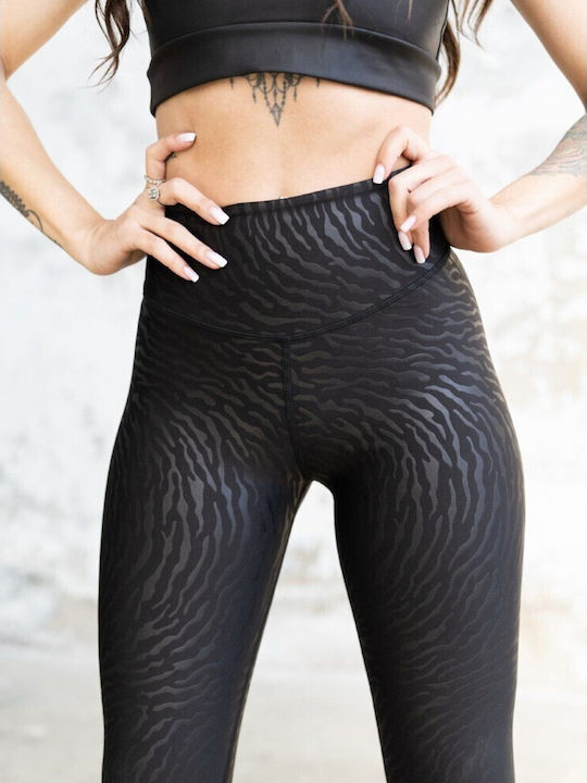 Lismina Frauen Leggings Black