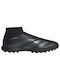 Adidas Predator League Ll TF Ψηλά Ποδοσφαιρικά Παπούτσια με Σχάρα Μαύρα