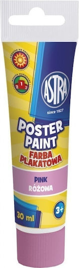 Astra Τέμπερα Ζωγραφικής Pink σε Σωληνάριο 30ml