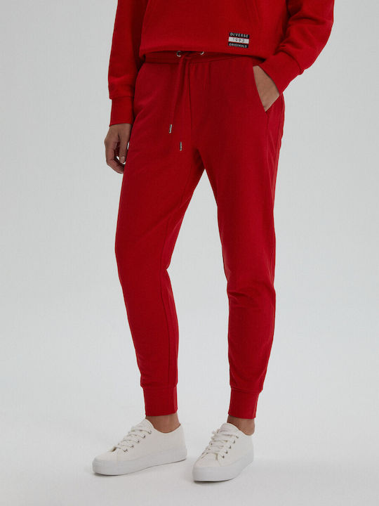Diverse System Famarki Damen-Sweatpants Red