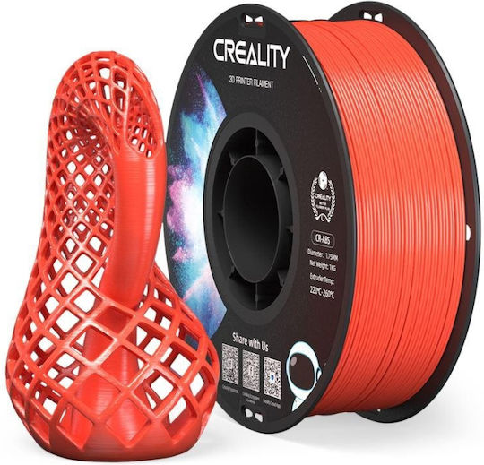 Creality3D ABS 3D Drucker Filament 1.75mm Rotes 1kg 1 Stück Spule