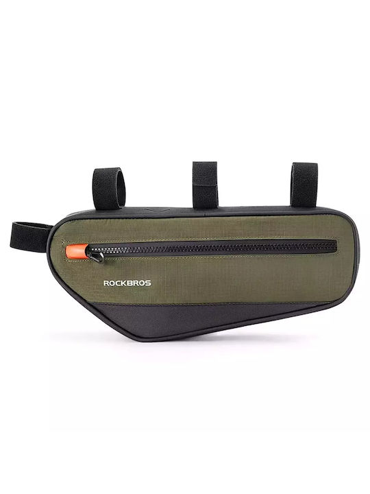 Rockbros 30120079001 Bicycle Frame Bag Green