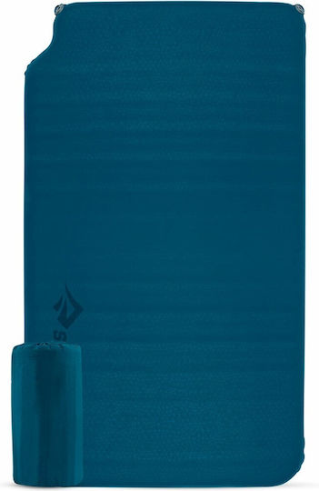 Sea to Summit Comfort Deluxe Αυτοφούσκωτο Μονό Υπόστρωμα Camping Μπλε