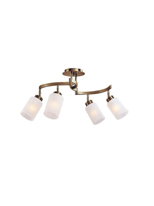 Led7 Ceiling Mount Light Bronze with Socket E27
