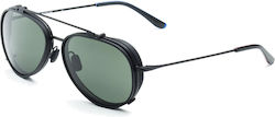 Vuarnet Men's Metal Frame With Black Clip-On