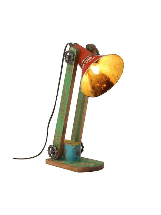vidaXL Office Lamp for Socket E27 in Bronze Color