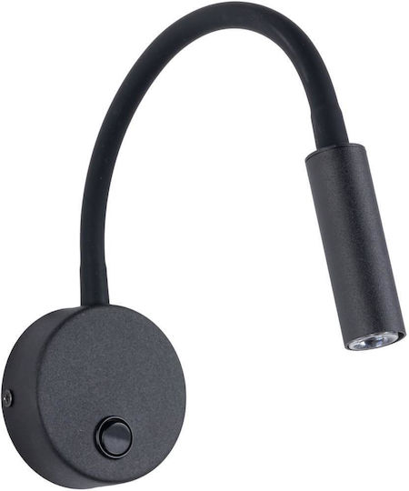 TK Lighting Einzel Spot mit Fassung G9 in Schwarz Farbe