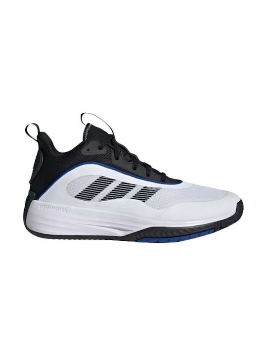 Adidas Own The Game 3.0 Mare Pantofi de baschet Albi