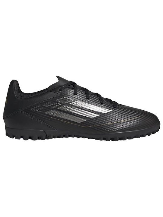 Adidas F50 Club Low Football Shoes TF with Molded Cleats Black