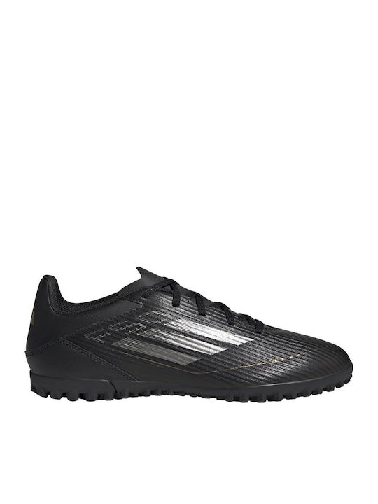 adidas F50 Club TF Ghete Fotbal Cu Talpă Cu Crampoane Negre