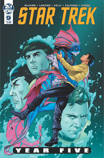 Star Trek Year Five 9 Cvr A Thompson, Cvr a thompson